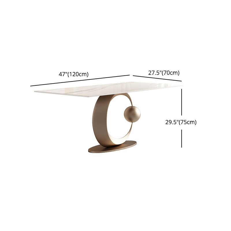 1/3/4/6/7 Pieces Table Furniture Set Sintered Stone Dining Room Set Clearhalo 'Dining Room Sets' 'Dining Tables & Seating' 'dining_room_set' 'furn' 'furn_dining_room_set' 'Furniture' 'furniture_dining_room_set' 'Kitchen & Dining Furniture' 4862827