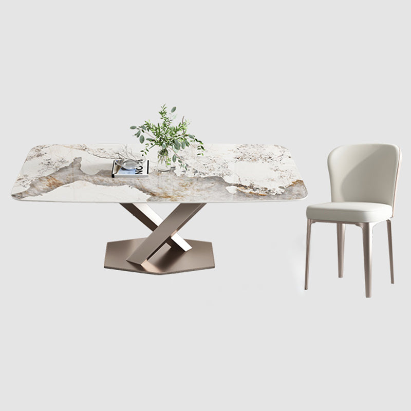 1/2/5/7 Pieces Contemporary Dining Room Set Rectangle Table Dining Set Clearhalo 'Dining Room Sets' 'Dining Tables & Seating' 'dining_room_set' 'furn' 'furn_dining_room_set' 'Furniture' 'furniture_dining_room_set' 'Kitchen & Dining Furniture' 4862880