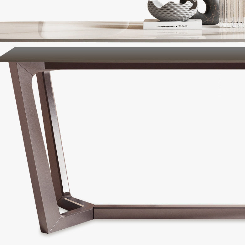 1/2/4/5/7 Pcs Sintered Stone Dining Room Set Table Furniture Set for Home Clearhalo 'Dining Room Sets' 'Dining Tables & Seating' 'dining_room_set' 'furn' 'furn_dining_room_set' 'Furniture' 'furniture_dining_room_set' 'Kitchen & Dining Furniture' 4862896