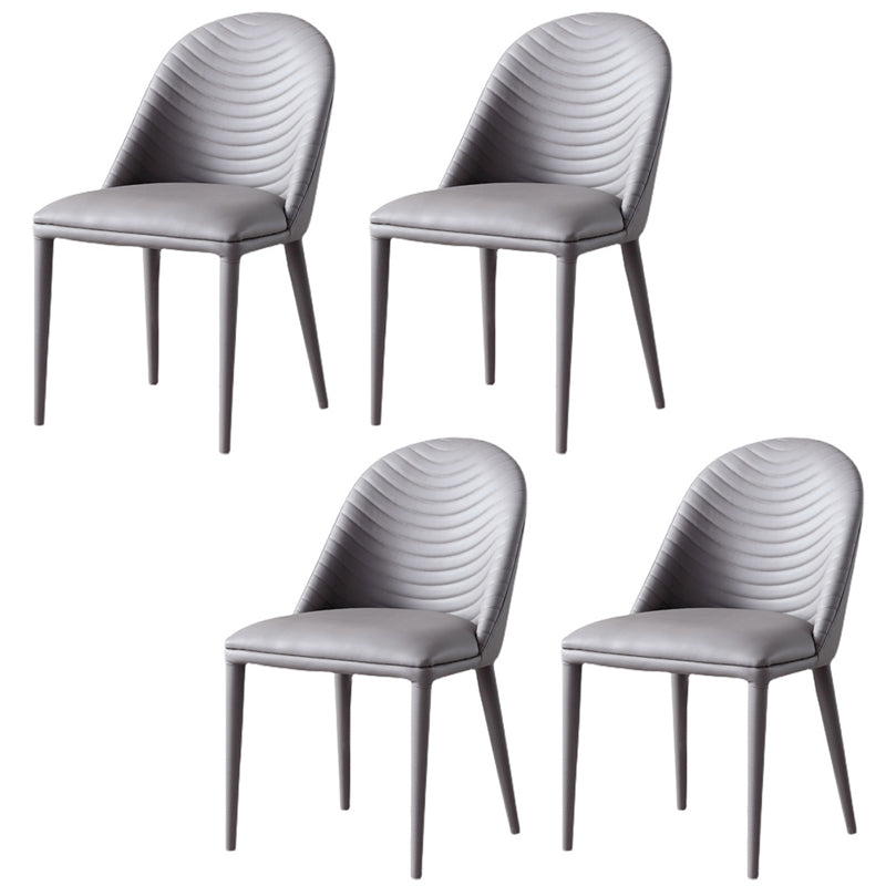 Modern 1/3/4/6/7 Pieces Dinette Set with Sintered Stone Top Rectangle Dining Table Set 4 Light Grey Chairs Clearhalo 'Dining Room Sets' 'Dining Tables & Seating' 'dining_room_set' 'furn' 'furn_dining_room_set' 'Furniture' 'furniture_dining_room_set' 'Kitchen & Dining Furniture' 4862912