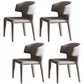 Modern 1/3/4/6/7 Pieces Dinette Set with Sintered Stone Top Rectangle Dining Table Set 4 Grey Chairs Clearhalo 'Dining Room Sets' 'Dining Tables & Seating' 'dining_room_set' 'furn' 'furn_dining_room_set' 'Furniture' 'furniture_dining_room_set' 'Kitchen & Dining Furniture' 4862916