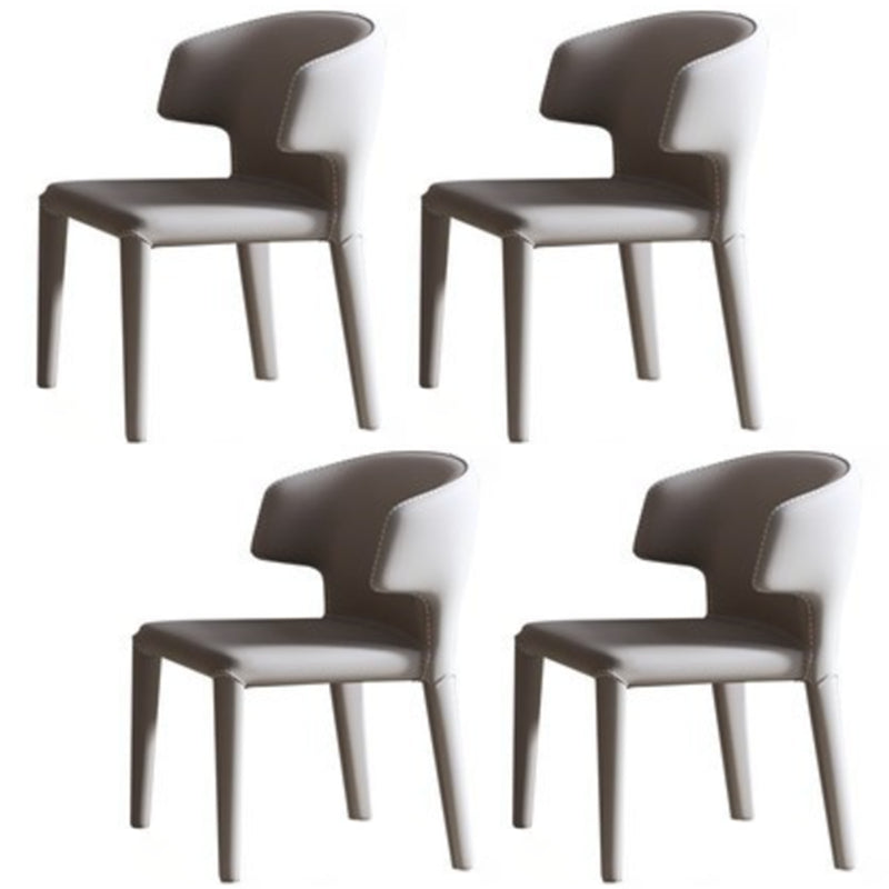 Modern 1/3/4/6/7 Pieces Dinette Set with Sintered Stone Top Rectangle Dining Table Set 4 Grey Chairs Clearhalo 'Dining Room Sets' 'Dining Tables & Seating' 'dining_room_set' 'furn' 'furn_dining_room_set' 'Furniture' 'furniture_dining_room_set' 'Kitchen & Dining Furniture' 4862916