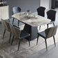 Modern 1/4/5/7 Pieces Dining Room Set Round Dining Room Table Set Clearhalo 'Dining Room Sets' 'Dining Tables & Seating' 'dining_room_set' 'furn' 'furn_dining_room_set' 'Furniture' 'furniture_dining_room_set' 'Kitchen & Dining Furniture' 4863039