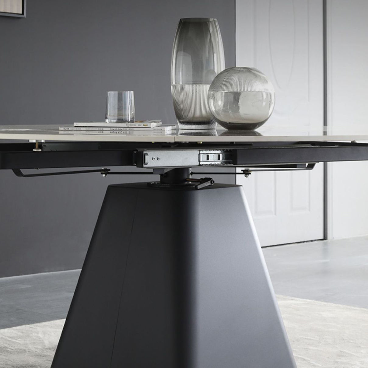 Modern 1/4/5/7 Pieces Dining Room Set Round Dining Room Table Set Clearhalo 'Dining Room Sets' 'Dining Tables & Seating' 'dining_room_set' 'furn' 'furn_dining_room_set' 'Furniture' 'furniture_dining_room_set' 'Kitchen & Dining Furniture' 4863046