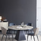 Modern 1/4/5/7 Pieces Dining Room Set Round Dining Room Table Set 5 Pieces: Table, 4 Chairs Clearhalo 'Dining Room Sets' 'Dining Tables & Seating' 'dining_room_set' 'furn' 'furn_dining_room_set' 'Furniture' 'furniture_dining_room_set' 'Kitchen & Dining Furniture' 4863049