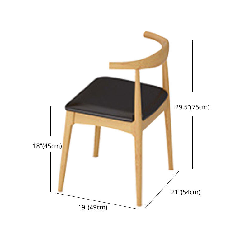 Modern 1/2/7 Pieces Dining Set Round Pine Wood Dining Table for Dining Room Clearhalo 'Dining Room Sets' 'Dining Tables & Seating' 'dining_room_set' 'furn' 'furn_dining_room_set' 'Furniture' 'furniture_dining_room_set' 'Kitchen & Dining Furniture' 4863103