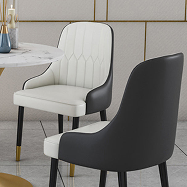 Glam 1/4/5 Pieces Dining Set Sintered Stone Dining Table Set for Dining Areas Clearhalo 'Dining Room Sets' 'Dining Tables & Seating' 'dining_room_set' 'furn' 'furn_dining_room_set' 'Furniture' 'furniture_dining_room_set' 'Kitchen & Dining Furniture' 4863167