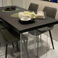 Rectangle Wood Top Dining Table Acrylic Base Modern Dining Table for Living Room Clearhalo 'Dining Tables & Seating' 'Dining Tables' 'dining_table' 'furn' 'furn_dining_table' 'Furniture' 'furniture_dining_table' 'Kitchen & Dining Furniture' 'kitchen' 'kitchen_dining_table' 4863200