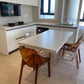 Rectangle Wood Top Dining Table Acrylic Base Modern Dining Table for Living Room Clearhalo 'Dining Tables & Seating' 'Dining Tables' 'dining_table' 'furn' 'furn_dining_table' 'Furniture' 'furniture_dining_table' 'Kitchen & Dining Furniture' 'kitchen' 'kitchen_dining_table' 4863203