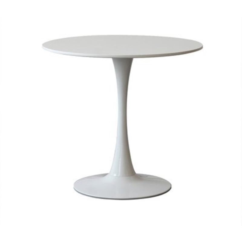 Modern Round Top Dinette Table Metal Base Dining Table for Restaurant Clearhalo 'Dining Tables & Seating' 'Dining Tables' 'dining_table' 'furn' 'furn_dining_table' 'Furniture' 'furniture_dining_table' 'Kitchen & Dining Furniture' 'kitchen' 'kitchen_dining_table' 4863285