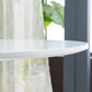 Modern Round Top Dinette Table Metal Base Dining Table for Restaurant Clearhalo 'Dining Tables & Seating' 'Dining Tables' 'dining_table' 'furn' 'furn_dining_table' 'Furniture' 'furniture_dining_table' 'Kitchen & Dining Furniture' 'kitchen' 'kitchen_dining_table' 4863287