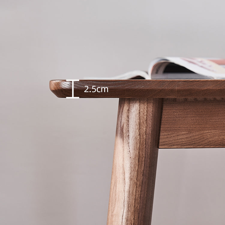 Solid Wood Dining Room Table Contemporary Style 4-foot Dining Site Table Clearhalo 'Dining Tables & Seating' 'Dining Tables' 'dining_table' 'furn' 'furn_dining_table' 'Furniture' 'furniture_dining_table' 'Kitchen & Dining Furniture' 'kitchen' 'kitchen_dining_table' 4863558