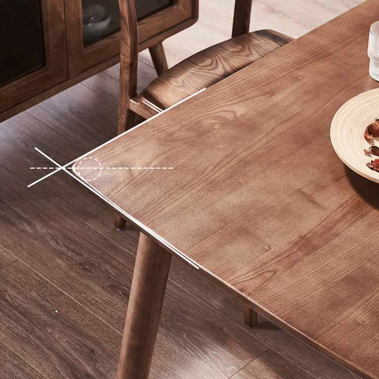 Solid Wood Dining Room Table Contemporary Style 4-foot Dining Site Table Clearhalo 'Dining Tables & Seating' 'Dining Tables' 'dining_table' 'furn' 'furn_dining_table' 'Furniture' 'furniture_dining_table' 'Kitchen & Dining Furniture' 'kitchen' 'kitchen_dining_table' 4863559