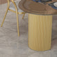 Oval Double Pedestal Modern Dining Table Fixed Table for Dining Room Clearhalo 'Dining Tables & Seating' 'Dining Tables' 'dining_table' 'furn' 'furn_dining_table' 'Furniture' 'furniture_dining_table' 'Kitchen & Dining Furniture' 'kitchen' 'kitchen_dining_table' 4863574