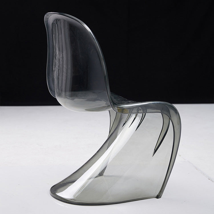 Nordic Style Armless Chair Plastic Home Side Chair for Dining Room Clearhalo 'Dining Chairs' 'Dining Tables & Seating' 'dining_chair' 'Furniture' 'furniture_dining_chair' 'Kitchen & Dining Furniture' 4863688