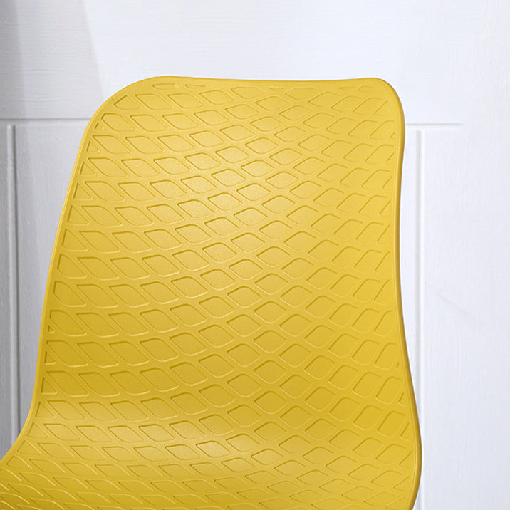 Contemporary Plastic Patio Dining Side Chair Solid Back Dining Side Chair Clearhalo 'Dining Chairs' 'Dining Tables & Seating' 'dining_chair' 'furn' 'furn_dining_chair' 'Furniture' 'furniture_dining_chair' 'Kitchen & Dining Furniture' 4863856