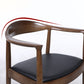 Nordic Style Arm Chair Wood Open Back Dining Side Chair for Restaurant Clearhalo 'Dining Chairs' 'Dining Tables & Seating' 'dining_chair' 'furn' 'furn_dining_chair' 'Furniture' 'furniture_dining_chair' 'Kitchen & Dining Furniture' 4863916