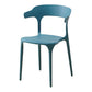 Contemporary Plastic Home Dining Side Chair Open Back Stacking Side Chair Clearhalo 'Dining Chairs' 'Dining Tables & Seating' 'dining_chair' 'furn' 'furn_dining_chair' 'Furniture' 'furniture_dining_chair' 'Kitchen & Dining Furniture' 4864036