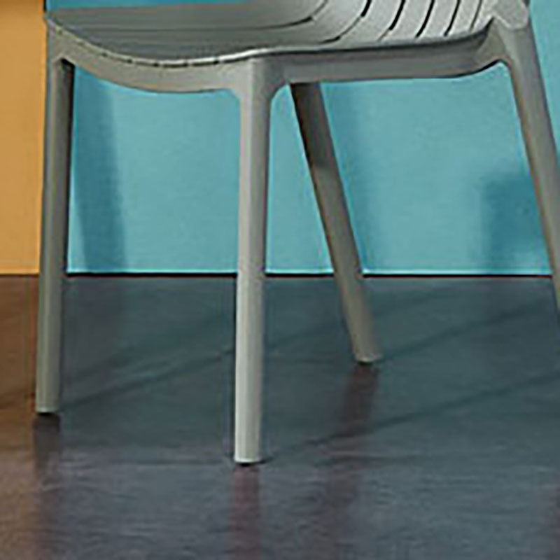 Contemporary Style Stackable Chairs Dining Plastic Arm Chair for Kitchen Clearhalo 'Dining Chairs' 'Dining Tables & Seating' 'dining_chair' 'furn' 'furn_dining_chair' 'Furniture' 'furniture_dining_chair' 'Kitchen & Dining Furniture' 4864069