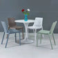 Contemporary Style Stackable Chairs Dining Arm Chairs with Plastic Legs Clearhalo 'Dining Chairs' 'Dining Tables & Seating' 'dining_chair' 'furn' 'furn_dining_chair' 'Furniture' 'furniture_dining_chair' 'Kitchen & Dining Furniture' 4864171