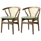 Traditional Style Chairs Dining Wooden Armless Chairs for Kitchen Coffee 2 Piece Set Clearhalo 'Dining Chairs' 'Dining Tables & Seating' 'dining_chair' 'furn' 'furn_dining_chair' 'Furniture' 'furniture_dining_chair' 'Kitchen & Dining Furniture' 4864206