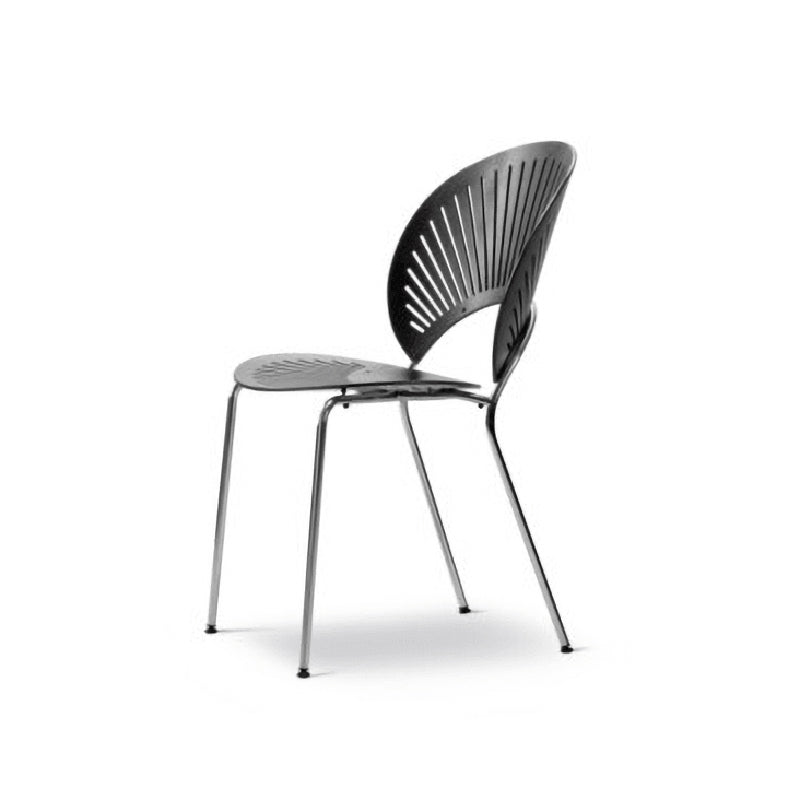 Industrial Style Wood Dining Side Chair Open Back Dining Side Chair Black 1 Piece Silver Clearhalo 'Dining Chairs' 'Dining Tables & Seating' 'dining_chair' 'furn' 'furn_dining_chair' 'Furniture' 'furniture_dining_chair' 'Kitchen & Dining Furniture' 4864221