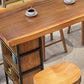 Rectangle Bar Table Contemporary Wood Bar Table with Sled Base Clearhalo 'Bar Furniture' 'Bar Tables' 'bar_tables' 'furn' 'furn_bar_tables' 'Furniture' 'furniture_bar_tables' 'Kitchen & Dining Furniture' 4874849