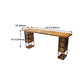 Rectangle Bar Table Contemporary Wood Bar Table with Sled Base Clearhalo 'Bar Furniture' 'Bar Tables' 'bar_tables' 'furn' 'furn_bar_tables' 'Furniture' 'furniture_bar_tables' 'Kitchen & Dining Furniture' 4874851