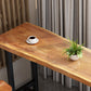 Industrial Bar Dining Table Pine Wood Bar Table with Trestle Base Clearhalo 'Bar Furniture' 'Bar Tables' 'bar_tables' 'Furniture' 'furniture_bar_tables' 'Kitchen & Dining Furniture' 4874882