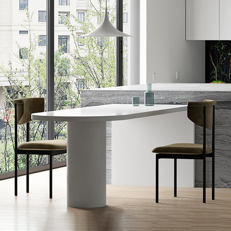 42-inch Height Bar Table Contemporary Wood Top Bar Table, for Living Room Clearhalo 'Bar Furniture' 'Bar Tables' 'bar_tables' 'furn' 'furn_bar_tables' 'Furniture' 'furniture_bar_tables' 'Kitchen & Dining Furniture' 4875047