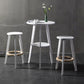 Simple Style Round Bar Table Wood Top Pub Table for Living Room Clearhalo 'Bar Furniture' 'Bar Tables' 'bar_tables' 'Furniture' 'furniture_bar_tables' 'Kitchen & Dining Furniture' 4875123