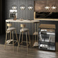 Nordic Style Bar Table 42-inch Height Metal Base Bistro Table for Living Room Clearhalo 'Bar Furniture' 'Bar Tables' 'bar_tables' 'Furniture' 'furniture_bar_tables' 'Kitchen & Dining Furniture' 4875166