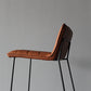 Modern Low Back Restaurant Stool Matte Finish Leather Barstool Clearhalo 'Bar Furniture' 'Bar Stools' 'bar_stools' 'furn' 'furn_bar_stools' 'Furniture' 'furniture_bar_stools' 'Kitchen & Dining Furniture' 4875311
