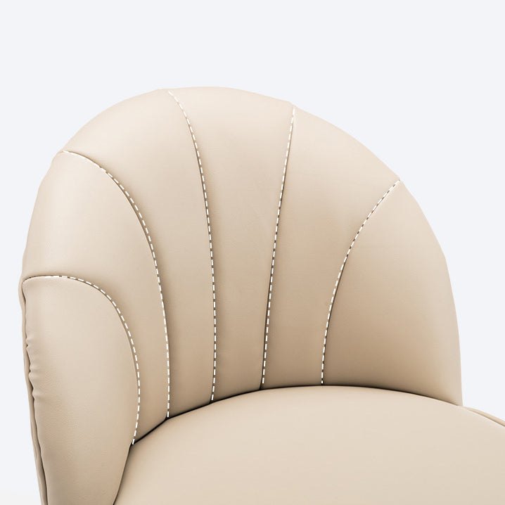 Scandinavian Footrest Living Room Stool Matte Finish Upholstered Barstool Clearhalo 'Bar Furniture' 'Bar Stools' 'bar_stools' 'furn' 'furn_bar_stools' 'Furniture' 'furniture_bar_stools' 'Kitchen & Dining Furniture' 4875356