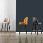 Scandinavian Footrest Living Room Stool Matte Finish Upholstered Barstool Clearhalo 'Bar Furniture' 'Bar Stools' 'bar_stools' 'furn' 'furn_bar_stools' 'Furniture' 'furniture_bar_stools' 'Kitchen & Dining Furniture' 4875364