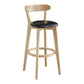 Scandinavian Matte Finish Upholstered Bar Stools Living Room Footrest Stool Clearhalo 'Bar Furniture' 'Bar Stools' 'bar_stools' 'furn' 'furn_bar_stools' 'Furniture' 'furniture_bar_stools' 'Kitchen & Dining Furniture' 4875432