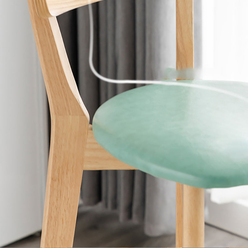 Scandinavian Matte Finish Upholstered Bar Stools Living Room Footrest Stool Clearhalo 'Bar Furniture' 'Bar Stools' 'bar_stools' 'furn' 'furn_bar_stools' 'Furniture' 'furniture_bar_stools' 'Kitchen & Dining Furniture' 4875434