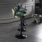 Modern Adjustable Height Swivel Barstool Restaurant Leather Stool Clearhalo 'Bar Furniture' 'Bar Stools' 'bar_stools' 'furn' 'furn_bar_stools' 'Furniture' 'furniture_bar_stools' 'Kitchen & Dining Furniture' 4875561
