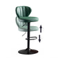 Modern Adjustable Height Swivel Barstool Restaurant Leather Stool Clearhalo 'Bar Furniture' 'Bar Stools' 'bar_stools' 'furn' 'furn_bar_stools' 'Furniture' 'furniture_bar_stools' 'Kitchen & Dining Furniture' 4875570