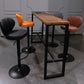 Modern Adjustable Height Swivel Barstool Restaurant Leather Stool Clearhalo 'Bar Furniture' 'Bar Stools' 'bar_stools' 'furn' 'furn_bar_stools' 'Furniture' 'furniture_bar_stools' 'Kitchen & Dining Furniture' 4875572