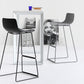 Modern Coffee Shop Armless Stool Matte Finish Plastic Barstool Clearhalo 'Bar Furniture' 'Bar Stools' 'bar_stools' 'furn' 'furn_bar_stools' 'Furniture' 'furniture_bar_stools' 'Kitchen & Dining Furniture' 4875593
