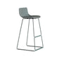 Modern Coffee Shop Armless Stool Matte Finish Plastic Barstool Green 1 Piece Counter Stool(26"H) Clearhalo 'Bar Furniture' 'Bar Stools' 'bar_stools' 'furn' 'furn_bar_stools' 'Furniture' 'furniture_bar_stools' 'Kitchen & Dining Furniture' 4875595