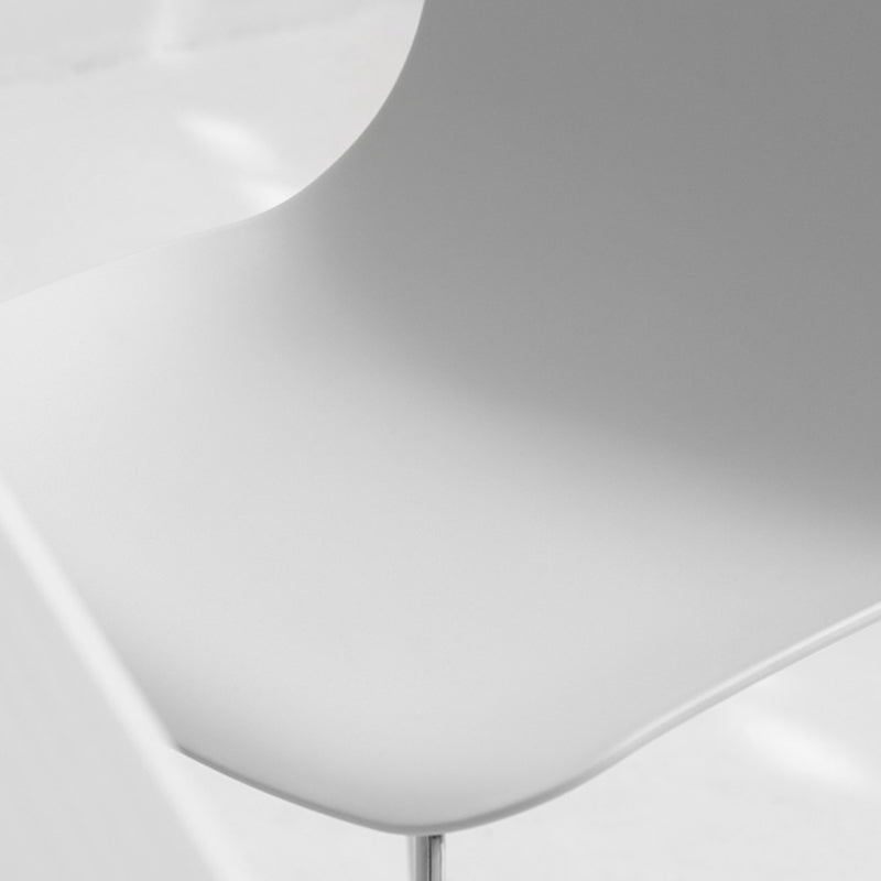 Modern Coffee Shop Armless Stool Matte Finish Plastic Barstool Clearhalo 'Bar Furniture' 'Bar Stools' 'bar_stools' 'furn' 'furn_bar_stools' 'Furniture' 'furniture_bar_stools' 'Kitchen & Dining Furniture' 4875598