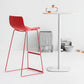 Modern Coffee Shop Armless Stool Matte Finish Plastic Barstool Clearhalo 'Bar Furniture' 'Bar Stools' 'bar_stools' 'furn' 'furn_bar_stools' 'Furniture' 'furniture_bar_stools' 'Kitchen & Dining Furniture' 4875606
