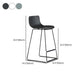 Modern Coffee Shop Armless Stool Matte Finish Plastic Barstool Clearhalo 'Bar Furniture' 'Bar Stools' 'bar_stools' 'furn' 'furn_bar_stools' 'Furniture' 'furniture_bar_stools' 'Kitchen & Dining Furniture' 4875607