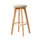 Scandinavian Matte Finish Solid Wood Bar Stool Restaurant Footrest Stool Clearhalo 'Bar Furniture' 'Bar Stools' 'bar_stools' 'furn' 'furn_bar_stools' 'Furniture' 'furniture_bar_stools' 'Kitchen & Dining Furniture' 4875670