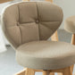 Modern Rubberwood Solid Wood Bar Stool Matte Finish Home Stool Clearhalo 'Bar Furniture' 'Bar Stools' 'bar_stools' 'furn' 'furn_bar_stools' 'Furniture' 'furniture_bar_stools' 'Kitchen & Dining Furniture' 4875738