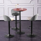 Contemporary Adjustable Height Footrest Barstool Matte Finish Upholstered Stool Clearhalo 'Bar Furniture' 'Bar Stools' 'bar_stools' 'Furniture' 'furniture_bar_stools' 'Kitchen & Dining Furniture' 4875869