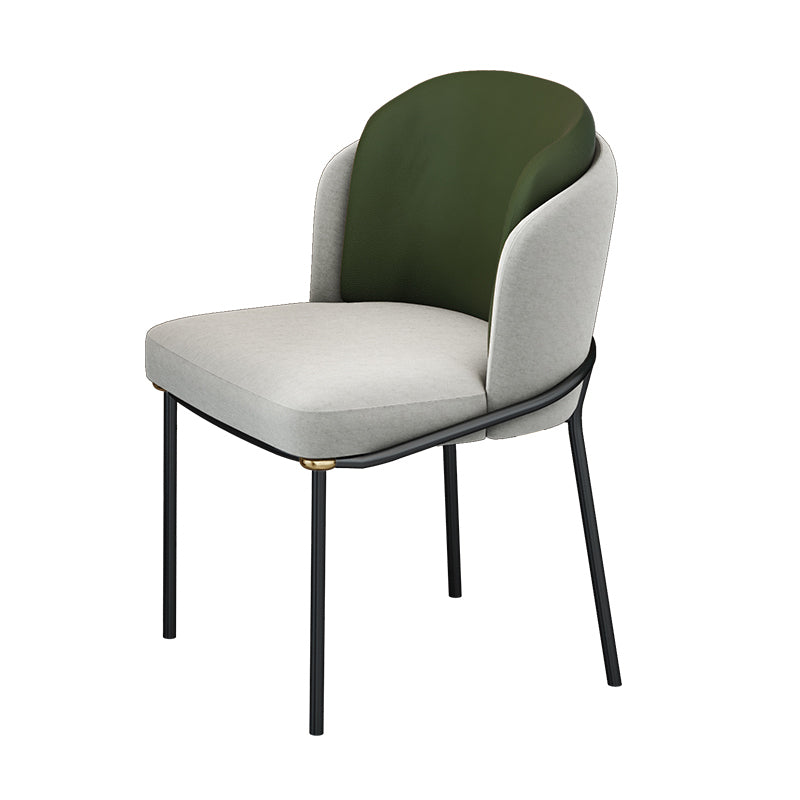 Modern 1/2/4 Pieces Dining Set Round Sintered Stone Dining Table Set 1 Green Chair Clearhalo 'Dining Room Sets' 'Dining Tables & Seating' 'dining_room_set' 'furn' 'furn_dining_room_set' 'Furniture' 'furniture_dining_room_set' 'Kitchen & Dining Furniture' 4876280_1aa5b4f8-a0e9-488c-9b4c-cd3b2229e2a5