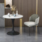 Modern 1/2/4 Pieces Dining Set Round Sintered Stone Dining Table Set 2 Pieces: Table, 1 Chair Clearhalo 'Dining Room Sets' 'Dining Tables & Seating' 'dining_room_set' 'Furniture' 'furniture_dining_room_set' 'Kitchen & Dining Furniture' 4876281